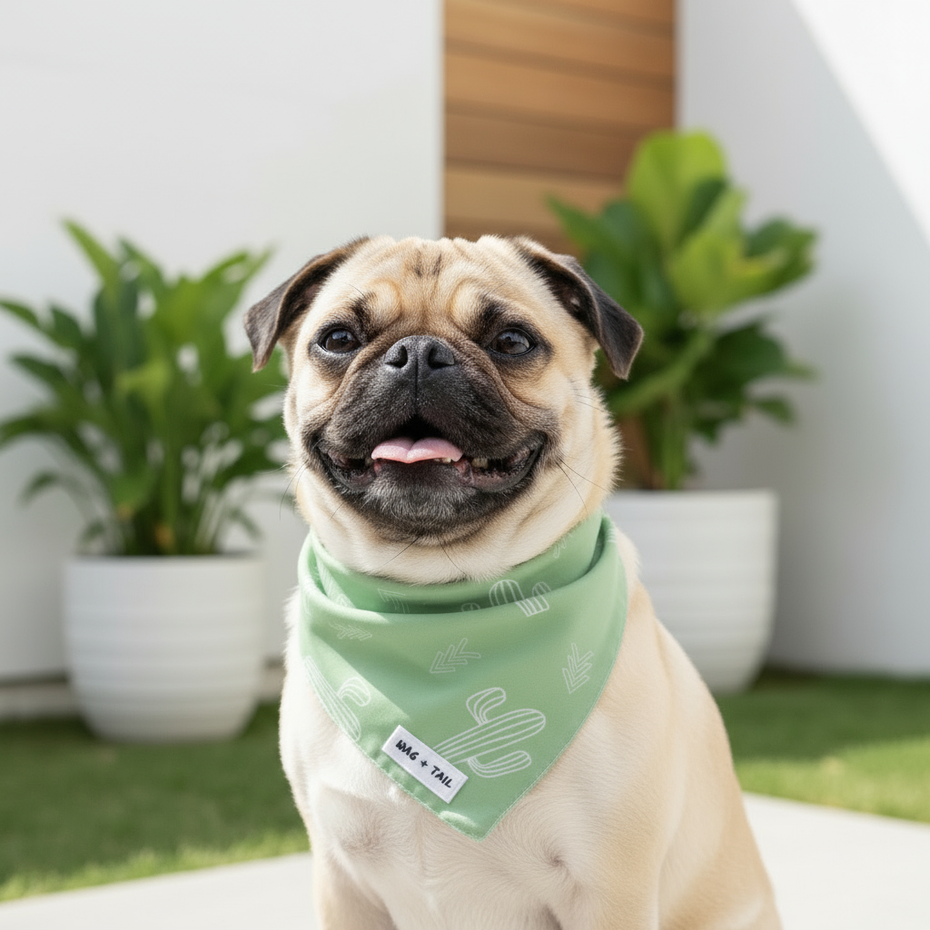 Dog accessories with everyday character.