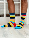 Vibrant Medley - Shop ModSoles for top-quality, fashionable socks. 