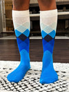 Prestige Azure - Premium, comfortable socks that blend fashion and quality effortlessly.