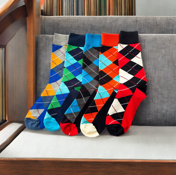 Argyle Classics dress socks by ModSoles – timeless diamond pattern with modern comfort
