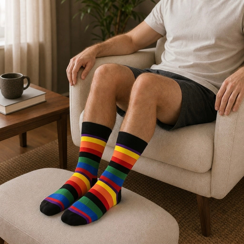 The Maverick Pack: 5-Pair Crew Socks