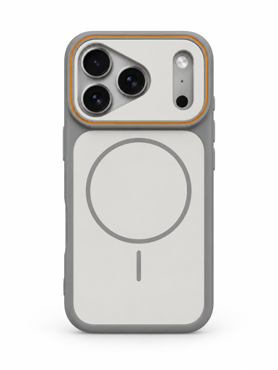 ModSoles DuoTone Magnetic iPhone Case in Cream – dual-tone MagSafe case with contrast trim for iPhone 15, 16 &amp; 17