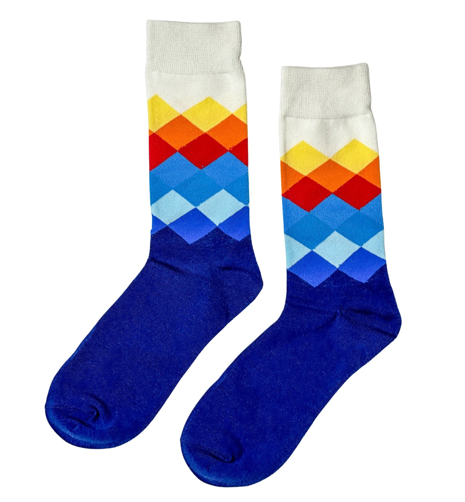 Prestige Spectrum colorful crew socks – stylish premium socks for everyday fashion and comfort