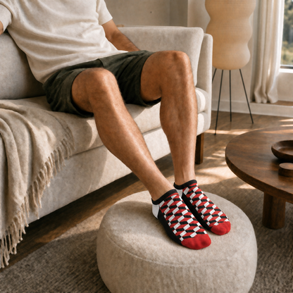 Remix Pack five-pair geo sock bundle, five color remixes in one pack