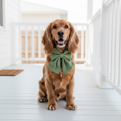 Luxe Dog Bow Tie Collar