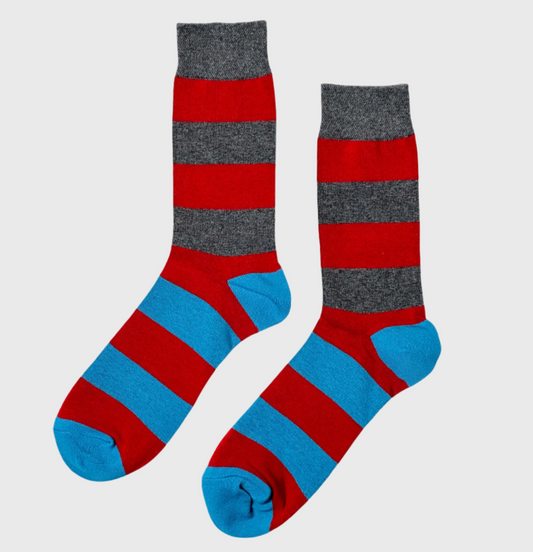 Urban Chic socks – sleek neutral-toned stripes designed for city style