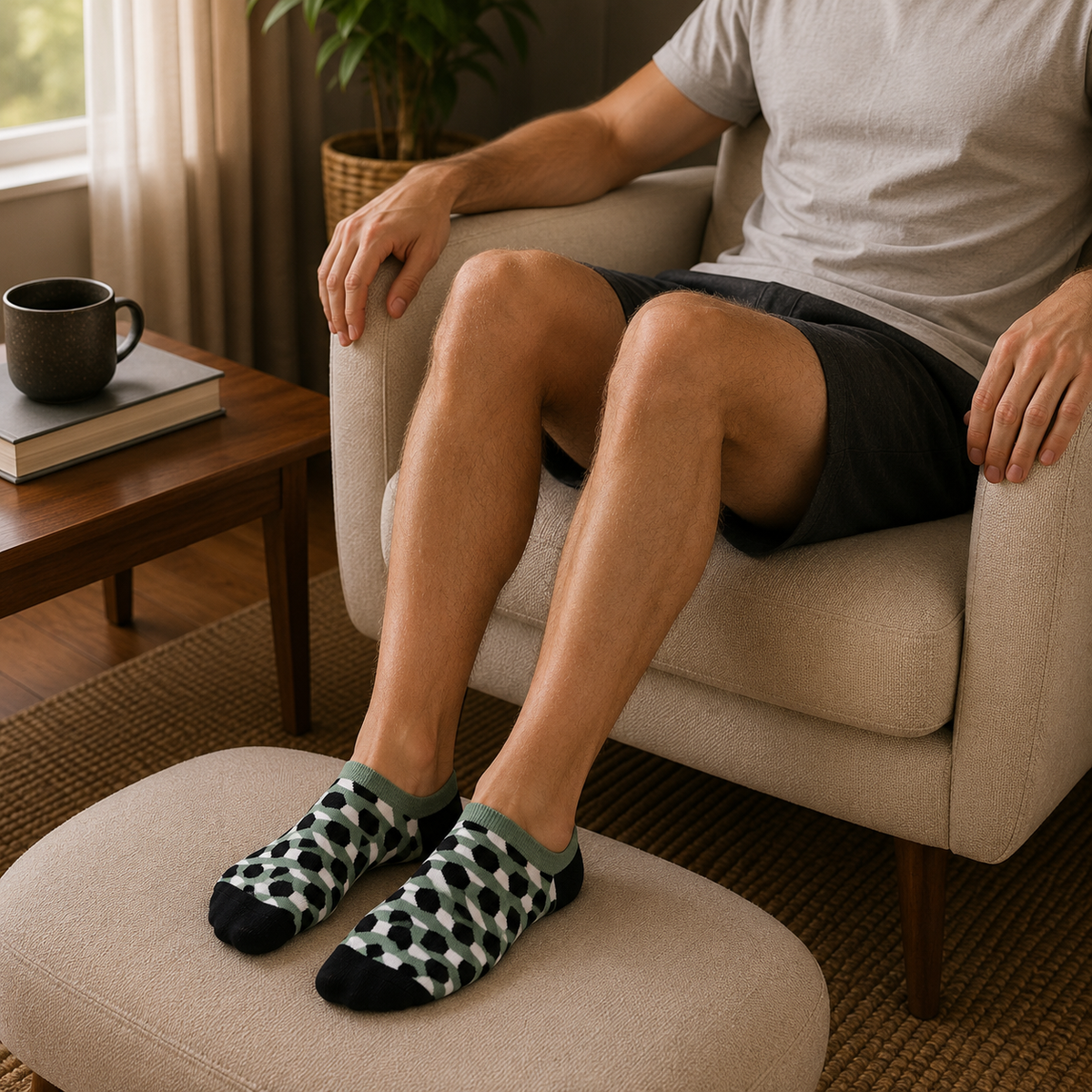 Wildcard Pack five-pair mixed-print sock bundle, no two pairs alike